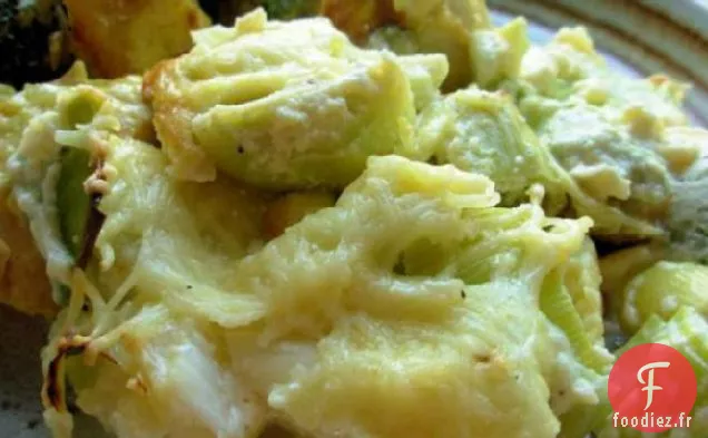 Casserole de Poireaux Au Four