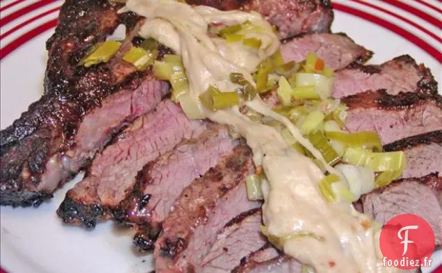 Steak De Filet Avec Sauce Au Poivre Et Au Fromage