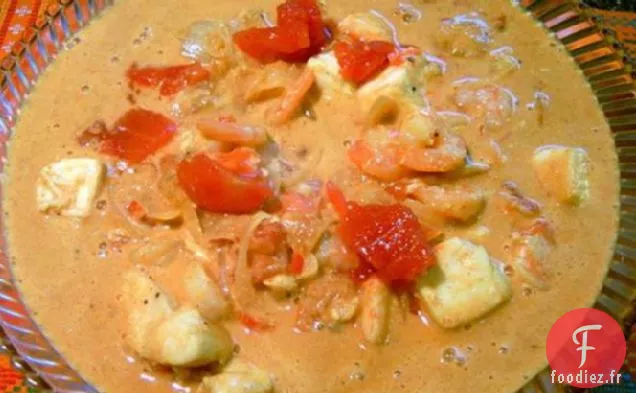 Curry de fruits de mer (Malu Curry)
