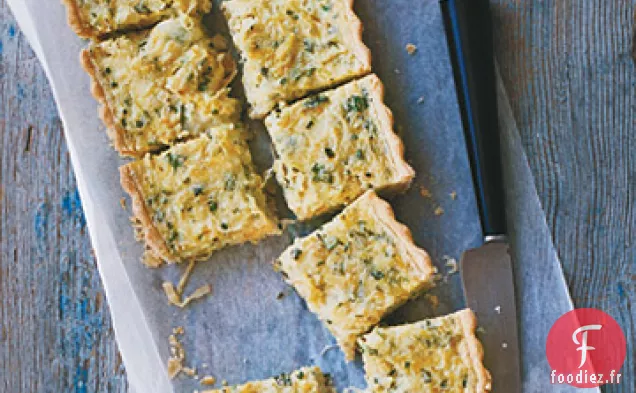 Tarte aux Herbes et aux Poireaux