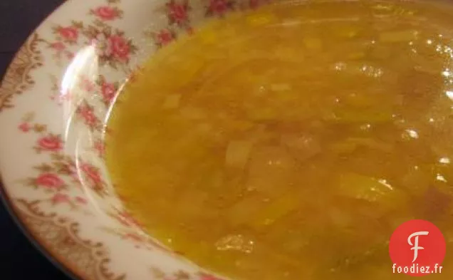 Soupe Bleue de Bridget Jones