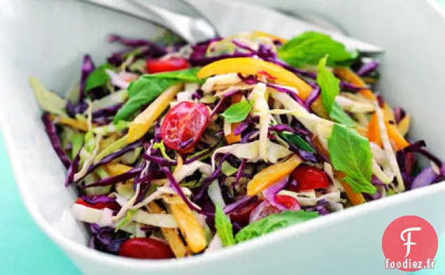 Salade de Chou d'Été Colorée