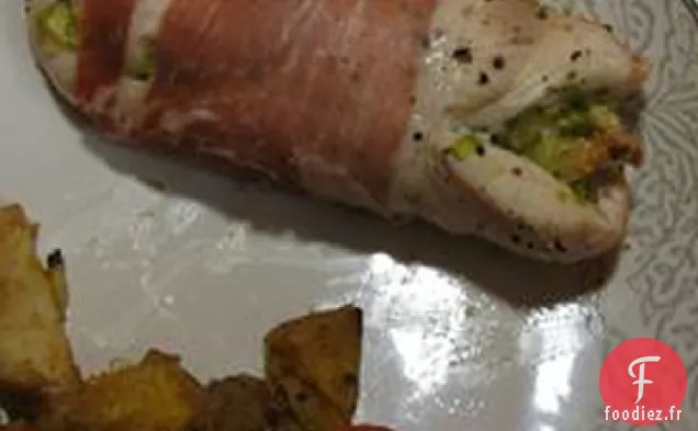 Gouda Fumé et Poulet aux Poireaux
