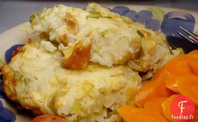 Pommes de Terre aux Poireaux et Gruyère