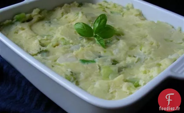Cuisson aux Poireaux et Pommes de Terre au Fromage