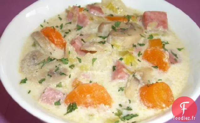 Soupe aux poireaux de Shakespeare