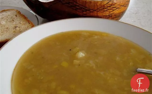 Soupe au Poulet et à l'Orge Perlé