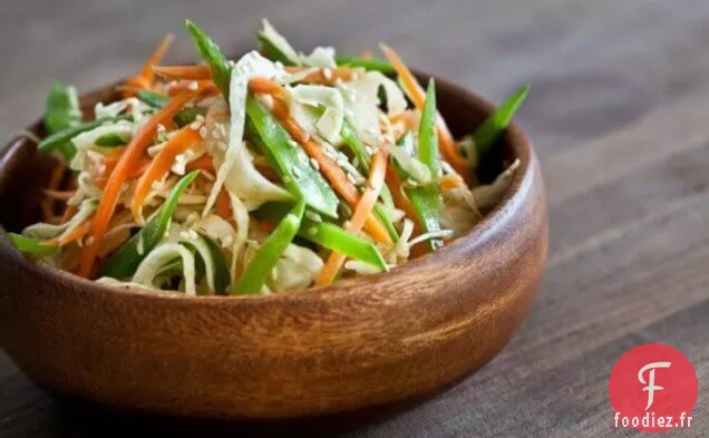 Salade De Chou Asiatique Avec Vinaigrette Ponzu