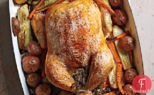 Poulet et Légumes Rôtis aux Herbes