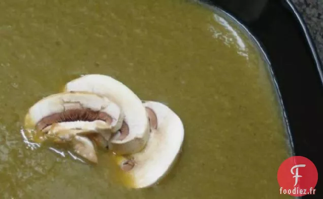 Soupe Végétarienne à la Crème de Champignons