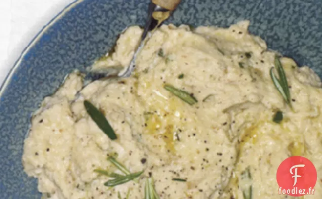 Purée d'Or Yukon et de Fenouil au Beurre de romarin