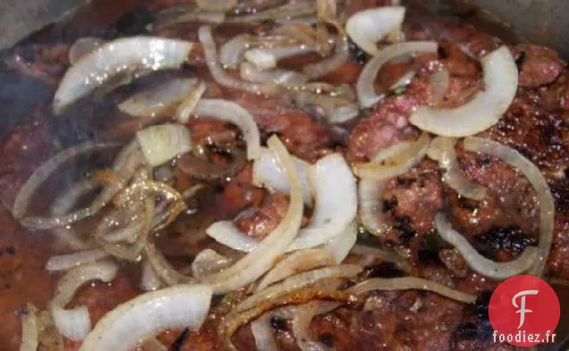 Foie de Bœuf et Oignons