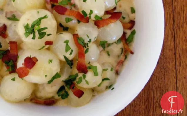 Oignons à la Crème de Sam Sifton