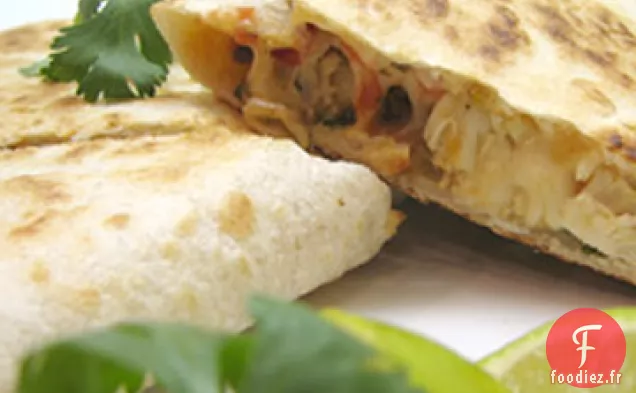 Quesadillas Au Poulet Grillé