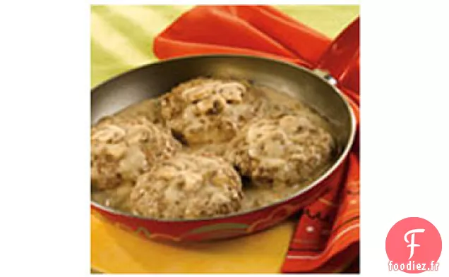 Steaks de Salisbury Simples