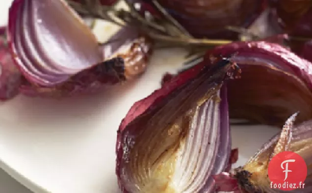 Oignons Rôtis et Romarin