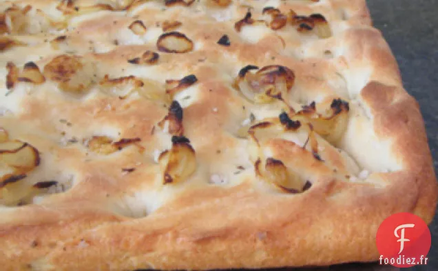 Focaccia à l'Oignon