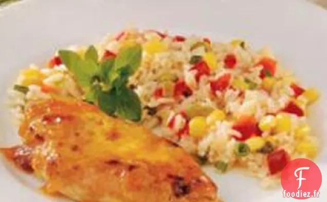 Poulet Glacé aux Abricots