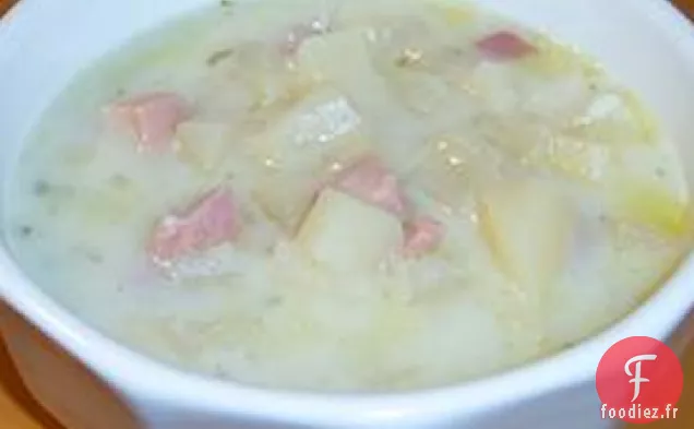 Soupe de Pommes De Terre à la Mijoteuse