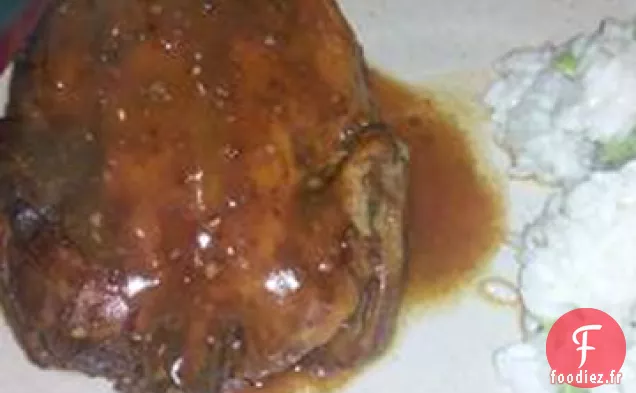 Poules de Cornouailles Glacées à la Prune