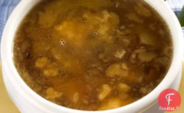 Soupe À l'Oignon Caramélisée Florentine