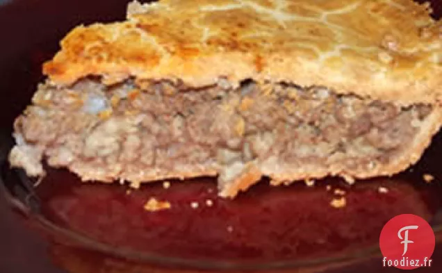 Tourtière à la viande (Tourtière)