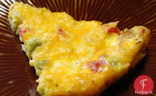Frittata au Bacon et au Fromage