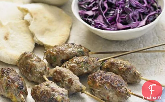 Kofte D'Agneau Au Chou Rouge Aigre-Doux