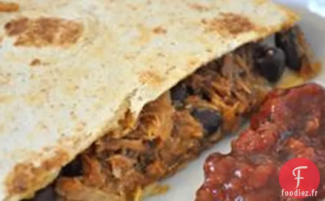 Quesadillas au Bacon au Barbecue
