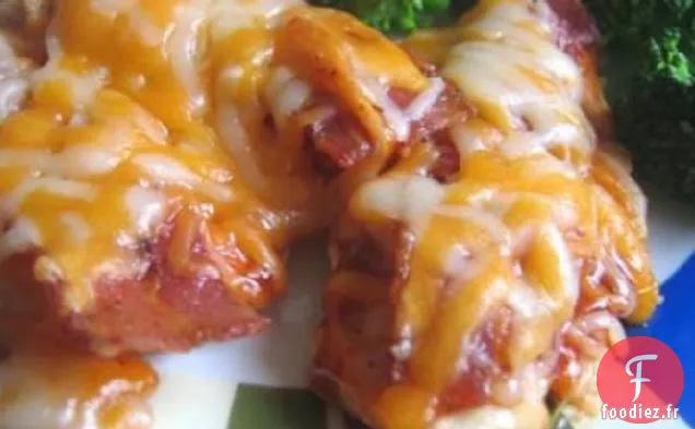 Bar au Cheddar - Poitrines de poulet B-Q!!!