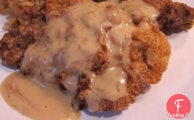 Poulet Frit au Four de Maman et Sauce