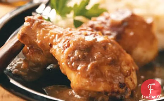Poulet Salé à l'Oignon