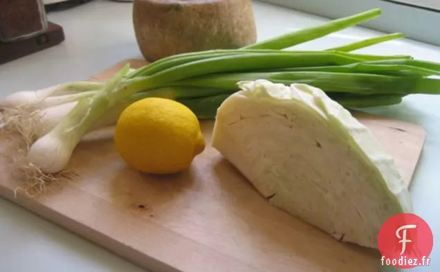 Salade de Chou Citronnée