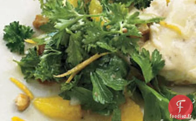Salade D'Orange, De Persil Et De Noix