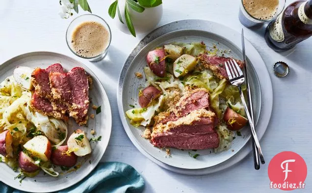 Dîner au Corned-Beef et au Chou