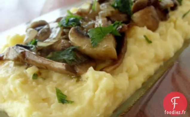 Purée de Pommes de Terre aux Champignons Crimini