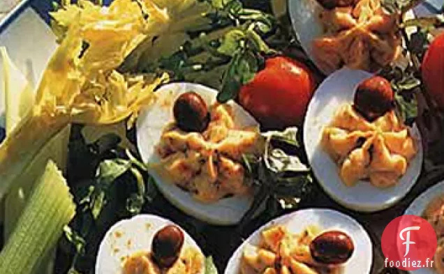 Oeufs farcis au Curry