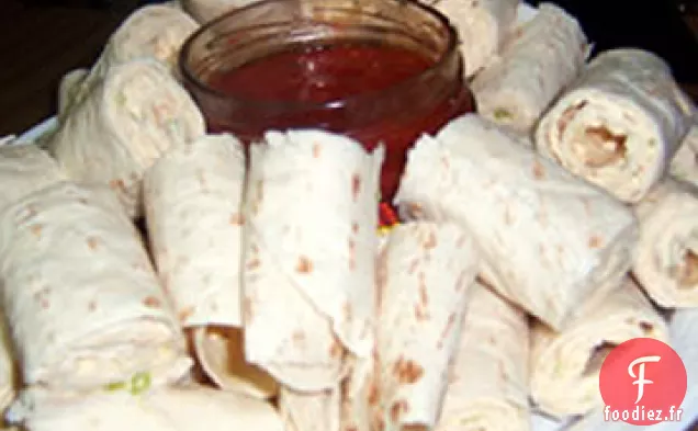 Rouleaux d'Oignons au Fromage