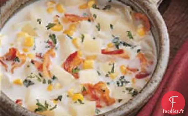 Trempette au Soufflé à l'Oignon Chaud