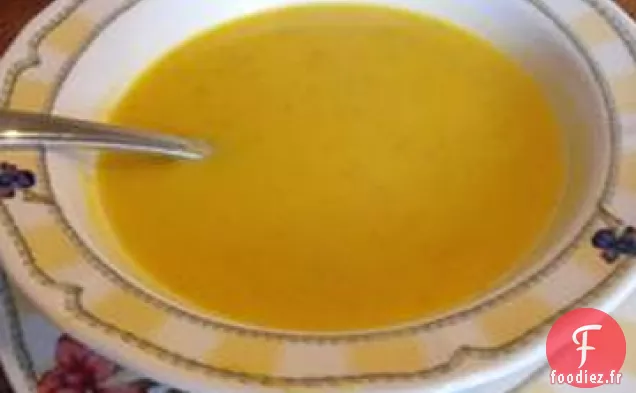 Soupe Crémeuse Aux Carottes