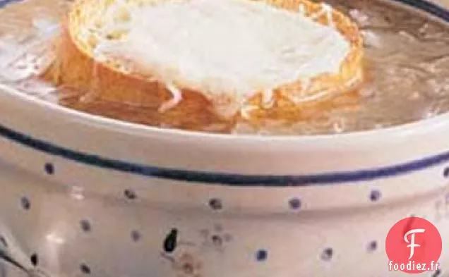 Soupe À L'Oignon Française Riche