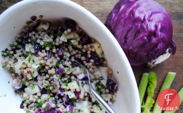 Salade de Couscous Violet et Vert