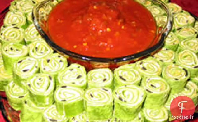 Rollups Au Fromage à la Crème Mexicain