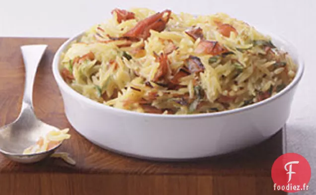 Orzo au Jambon et Fromage de Chèvre