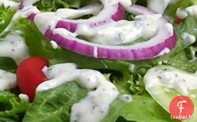La célèbre Vinaigrette Ranch au Parmesan et au Poivre d'Emily