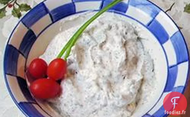 Trempette à l'Aneth aux Légumes