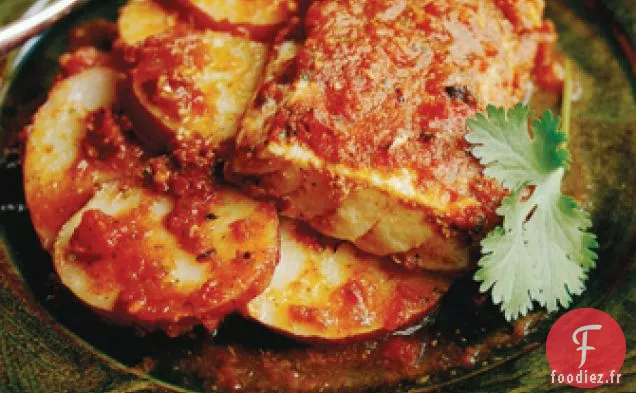 Poisson cuit à la salsa