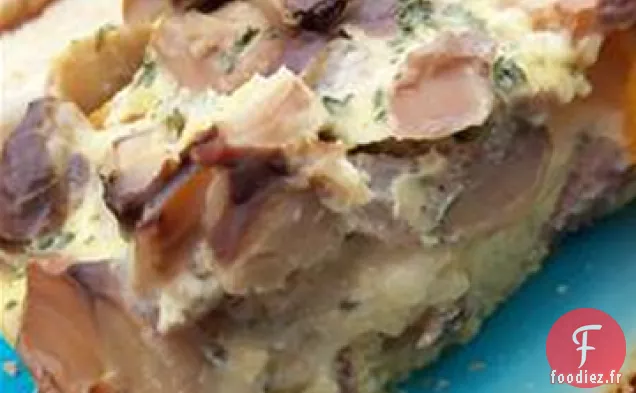 Carrés d'Omelette Cuits au Four