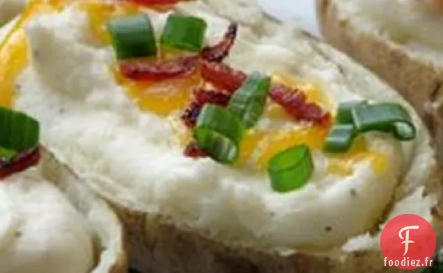 Pommes de Terre Deux fois Cuites au Four