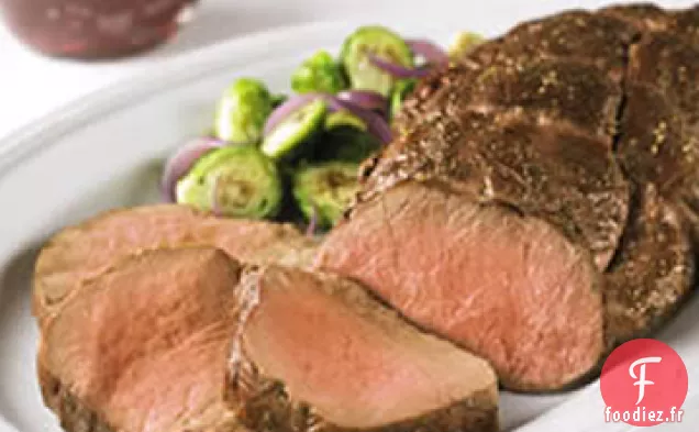 Filet De Boeuf Avec Sauce Balsamique Aux Canneberges Facile